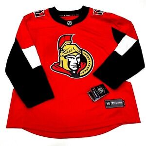NWT Ottawa Senators Fanatics‎ Breakaway Jersey XL Red NHL Hockey $175 FLAW